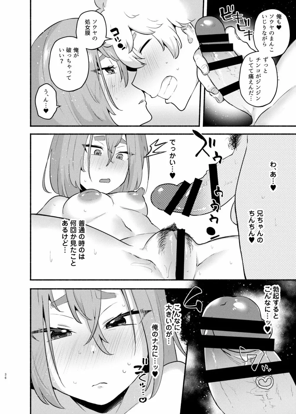 俺の弟が妹になった話 Page.36