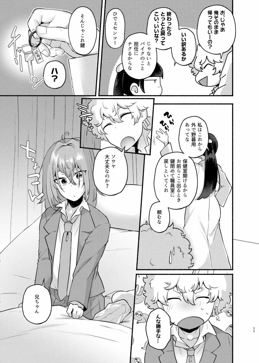 俺の弟が妹になった話 Page.55