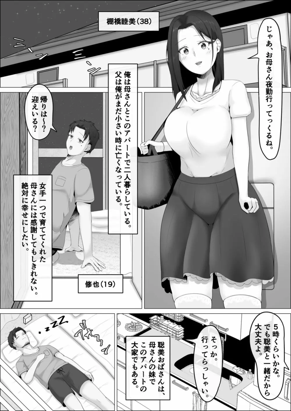 母さんは露出狂。 Page.2