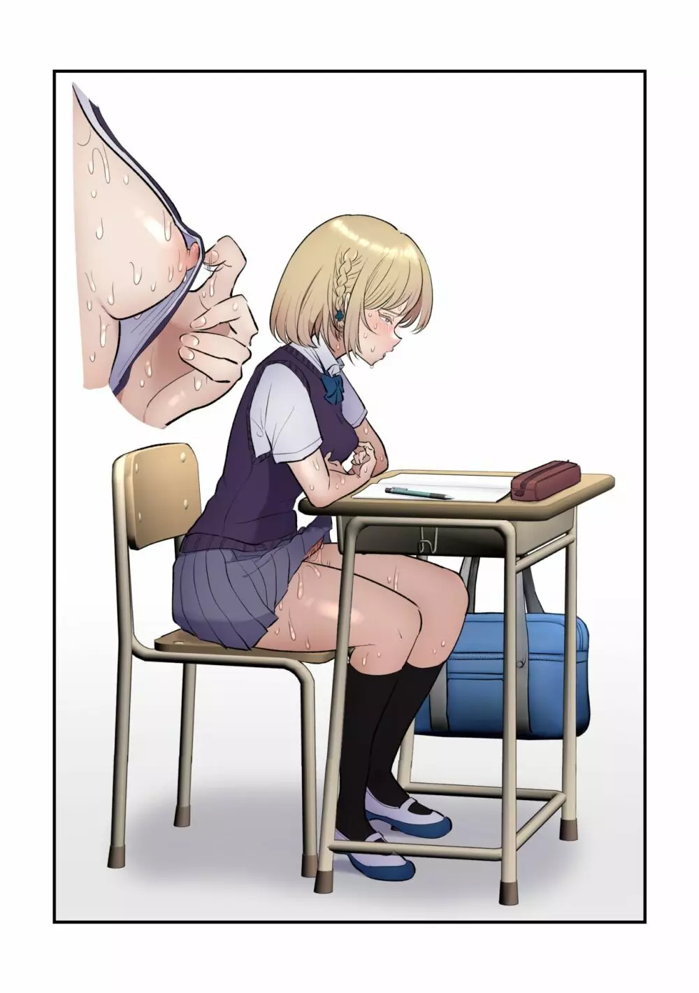 乳首マッサージでノーハンド射精しちゃうふたなりさんの話♡ Page.39