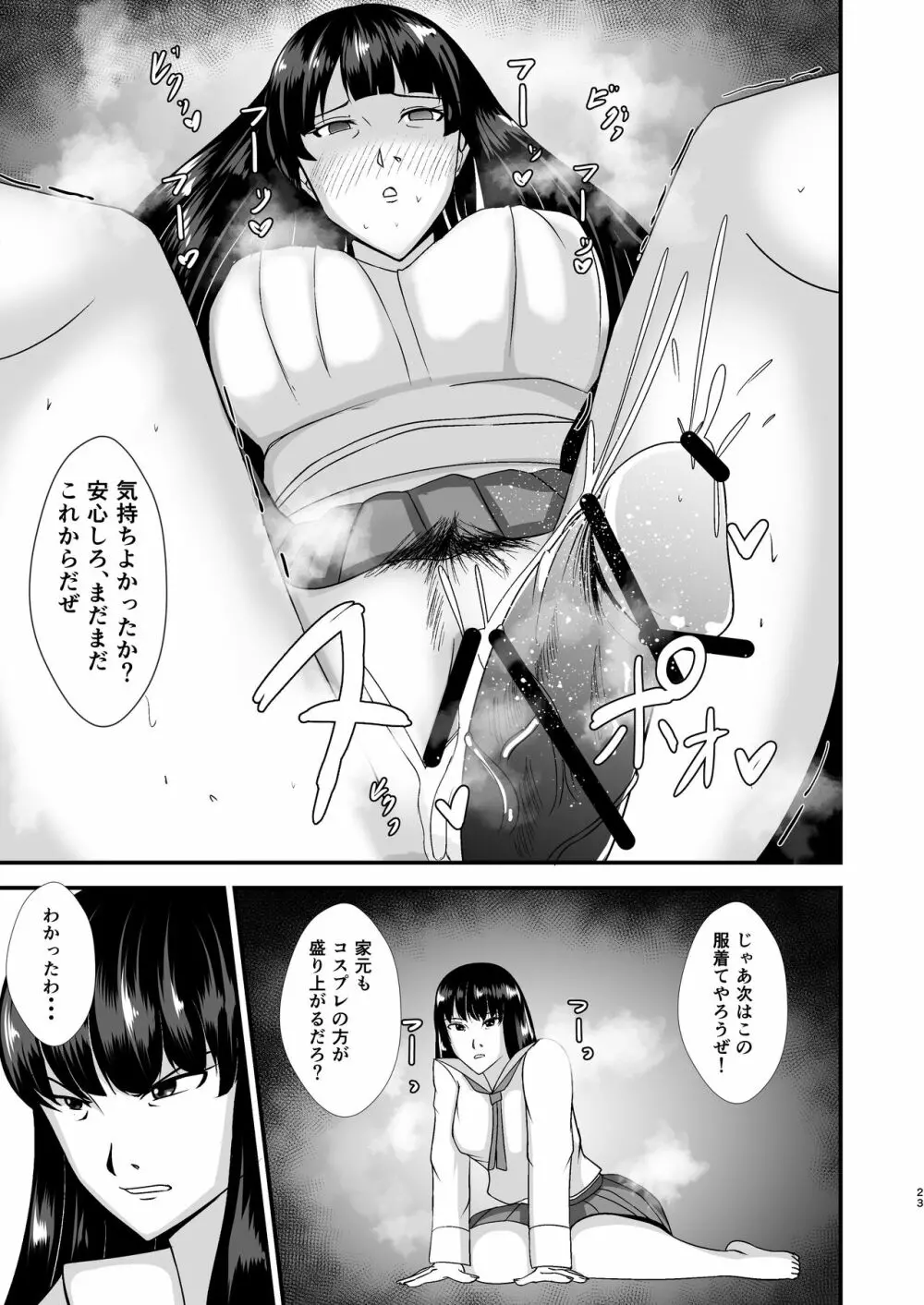 堕ちていく家元〜限界コスプレ編〜 Page.23