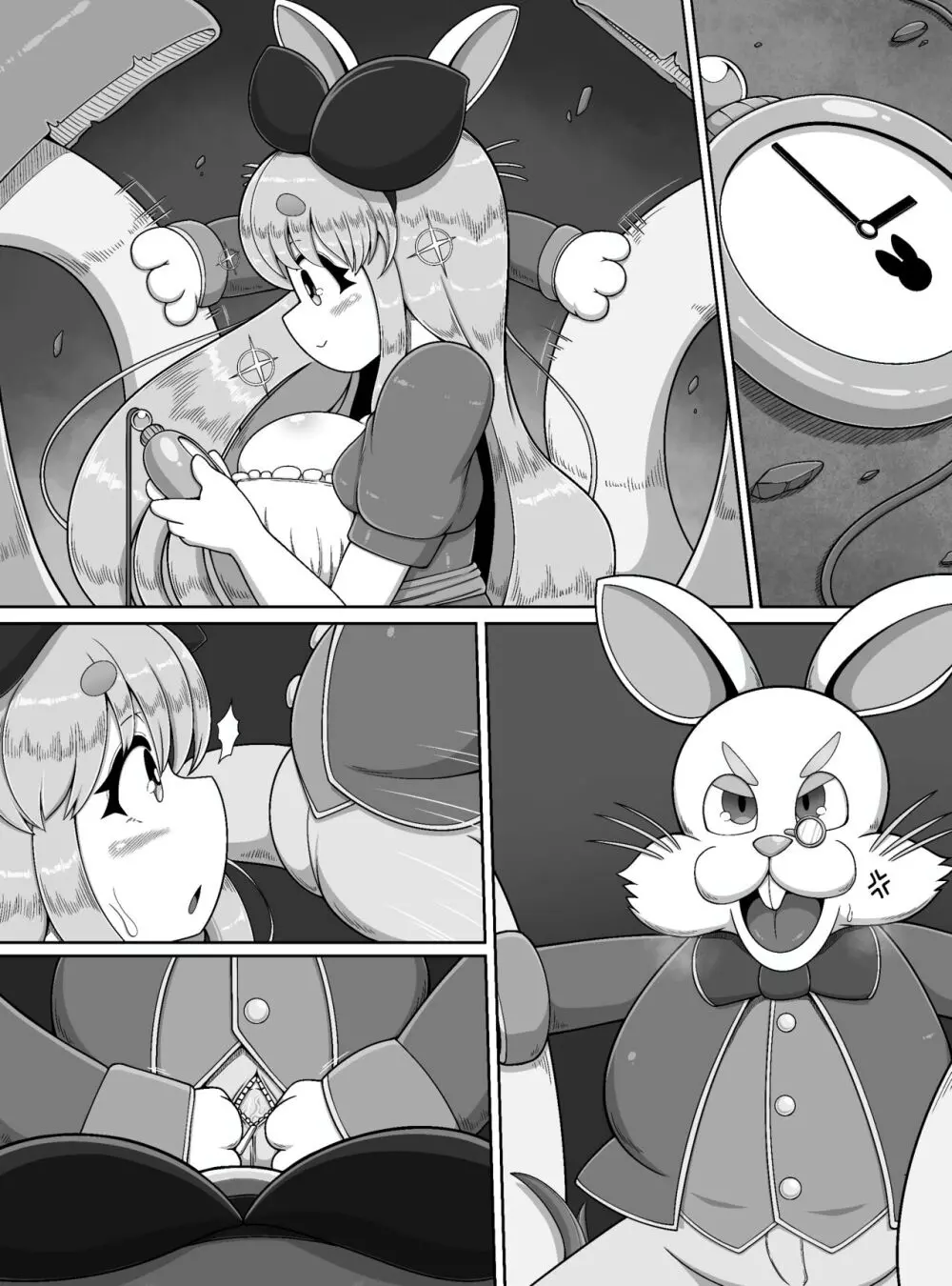 不思議の国でアリスが犯されるだけの漫画 Page.33