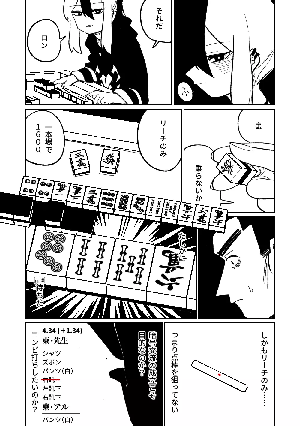 便利屋68脱衣麻雀 壱～三回戦～ Page.54