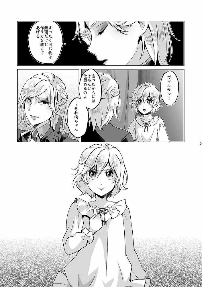 貴方は優雅な薔薇の女王 Page.28