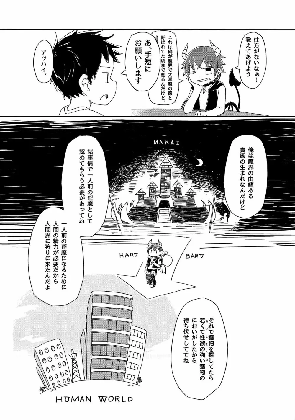 ヘタレないでよ！淫魔くん Page.5