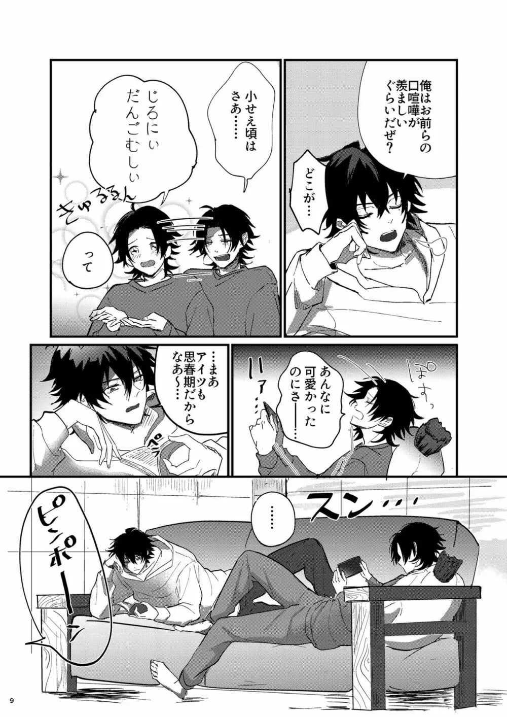 不可侵の日常 Page.8