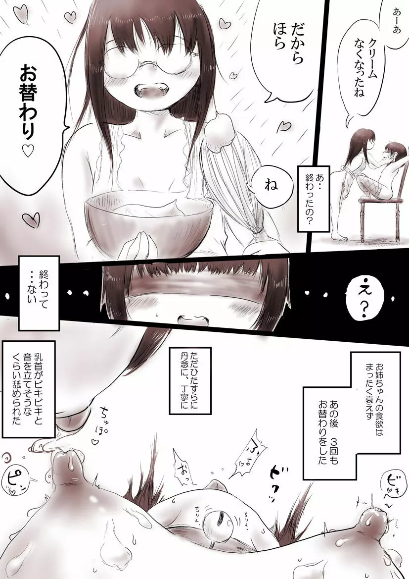 お姉ちゃんとデザートタイム+おまけ Page.8