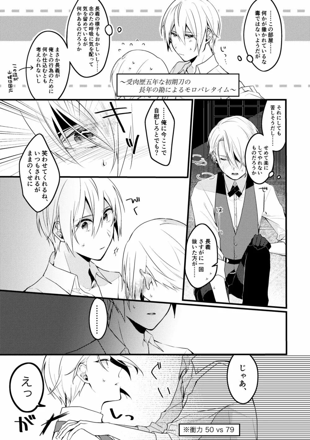 【web再録】山●切●義セックス失敗集【ちょぎくに/R-18】 Page.9