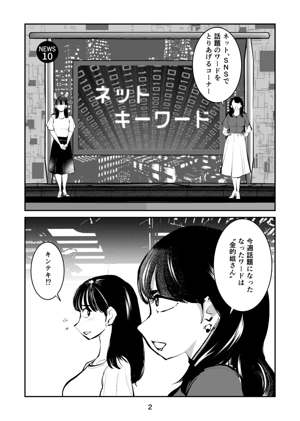 金蹴り女刑事・遼子 Page.2