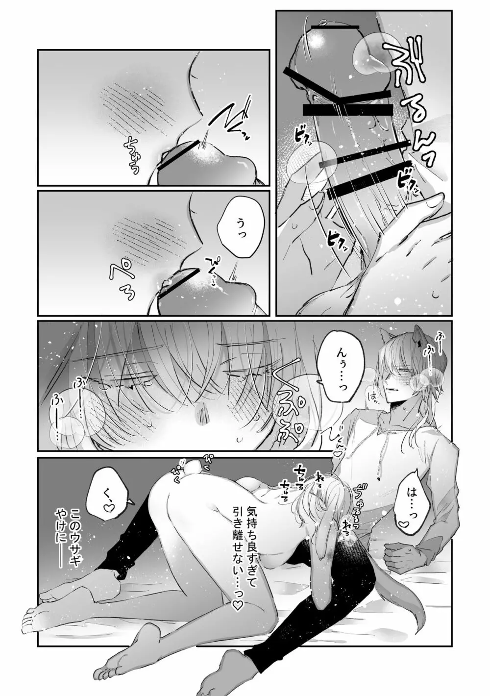 脱兎は狼の愛を知る Page.12