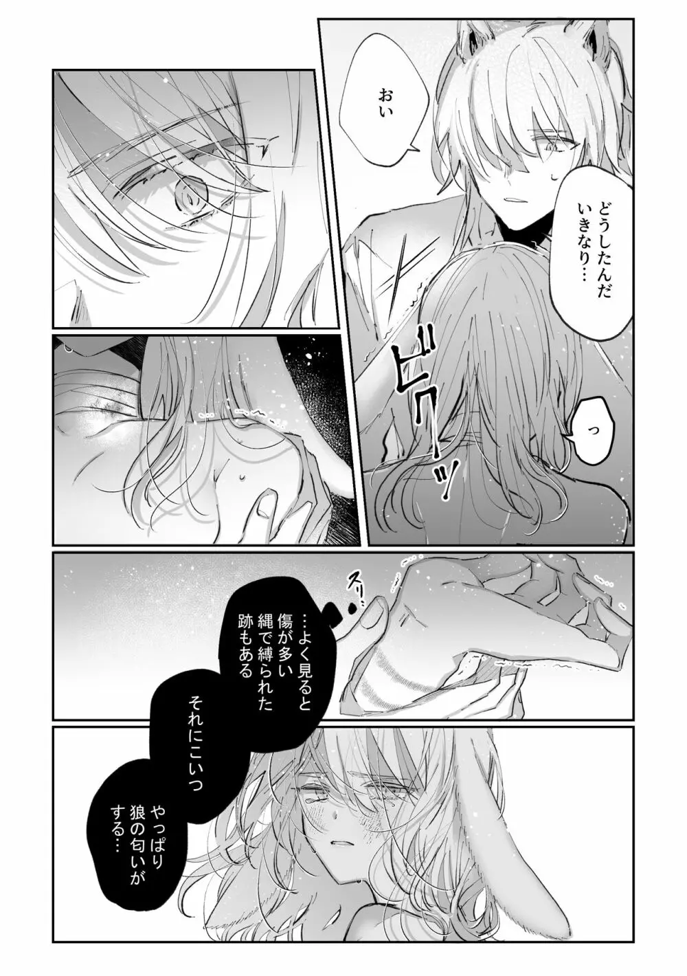 脱兎は狼の愛を知る Page.16