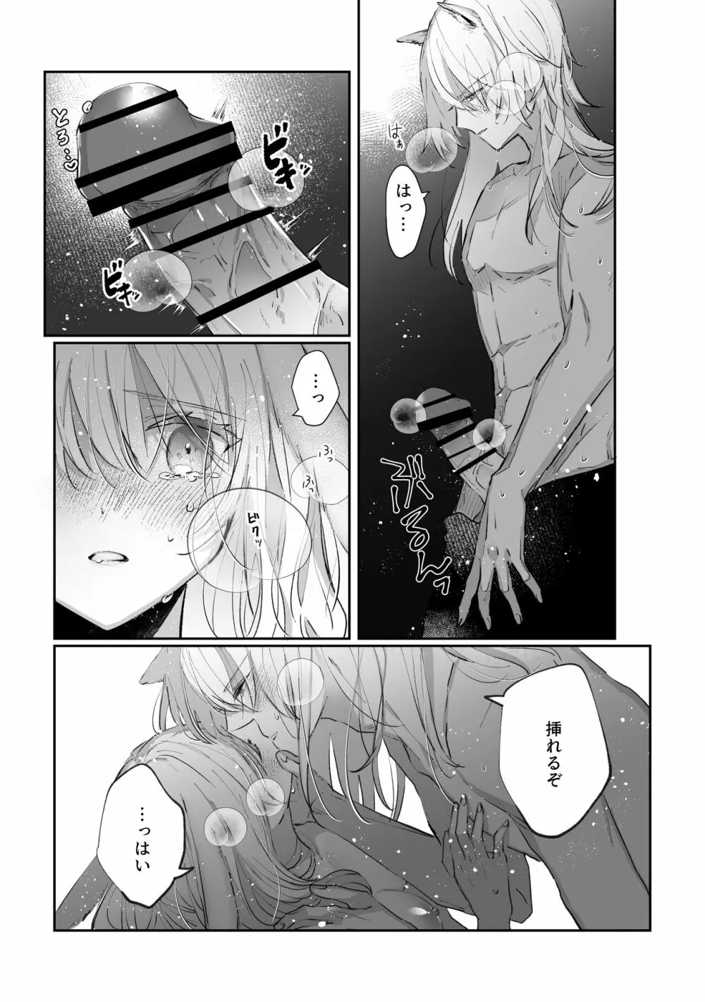 脱兎は狼の愛を知る Page.25