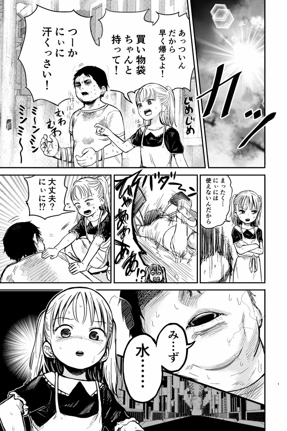 真夏の水分補給 Page.2