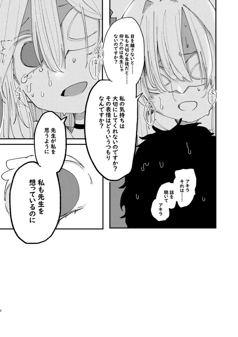 大切な生徒だって言いましたよね? Page.9