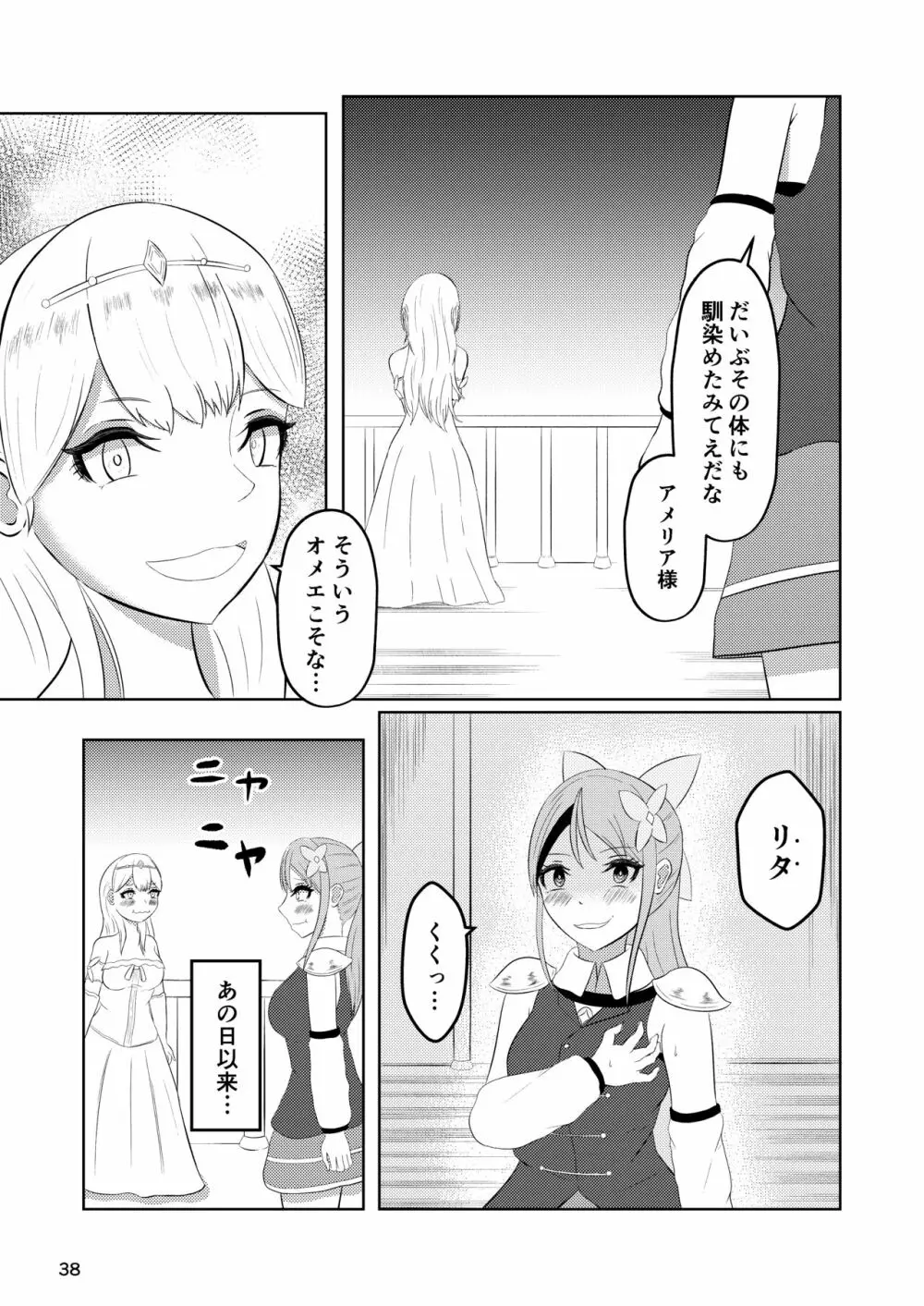 姫と騎士は泥濘に替わる Page.37