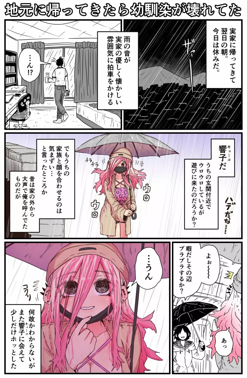 地元に帰ってきたら幼馴染が壊れてた Page.7