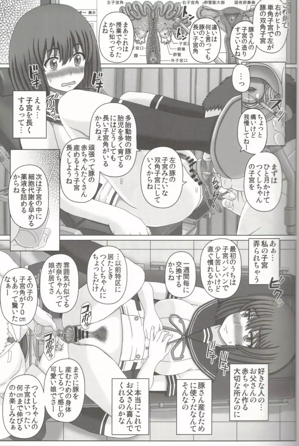 父娘相姦2 -豚さんの精子で孕んだ私- Page.6