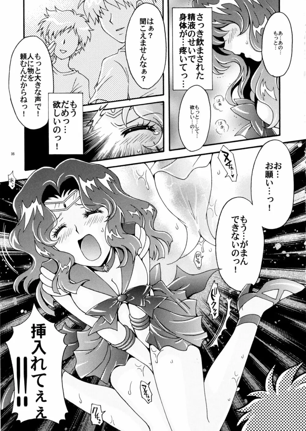 セーラー戦士解剖計画 Page.35