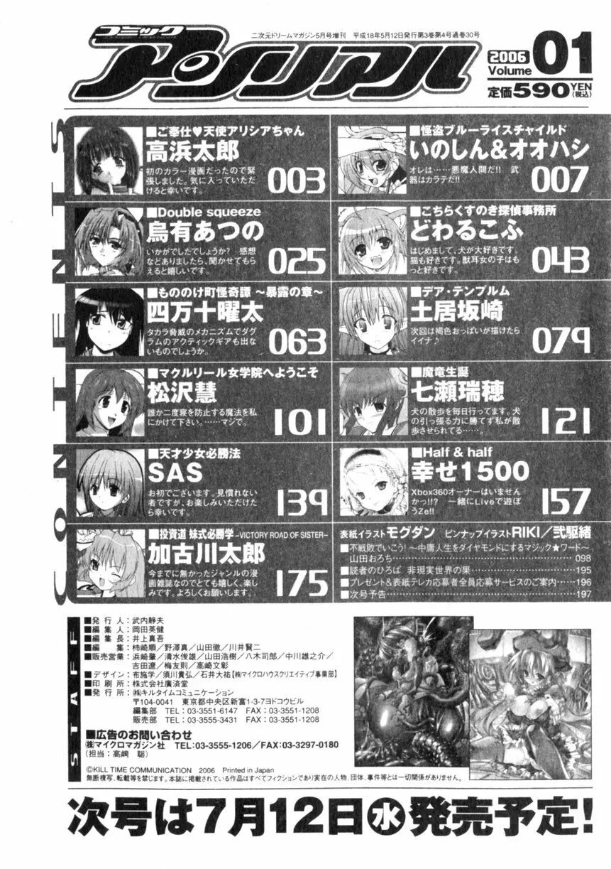 コミックアンリアル 2006年6月号 Vol.01 Page.200