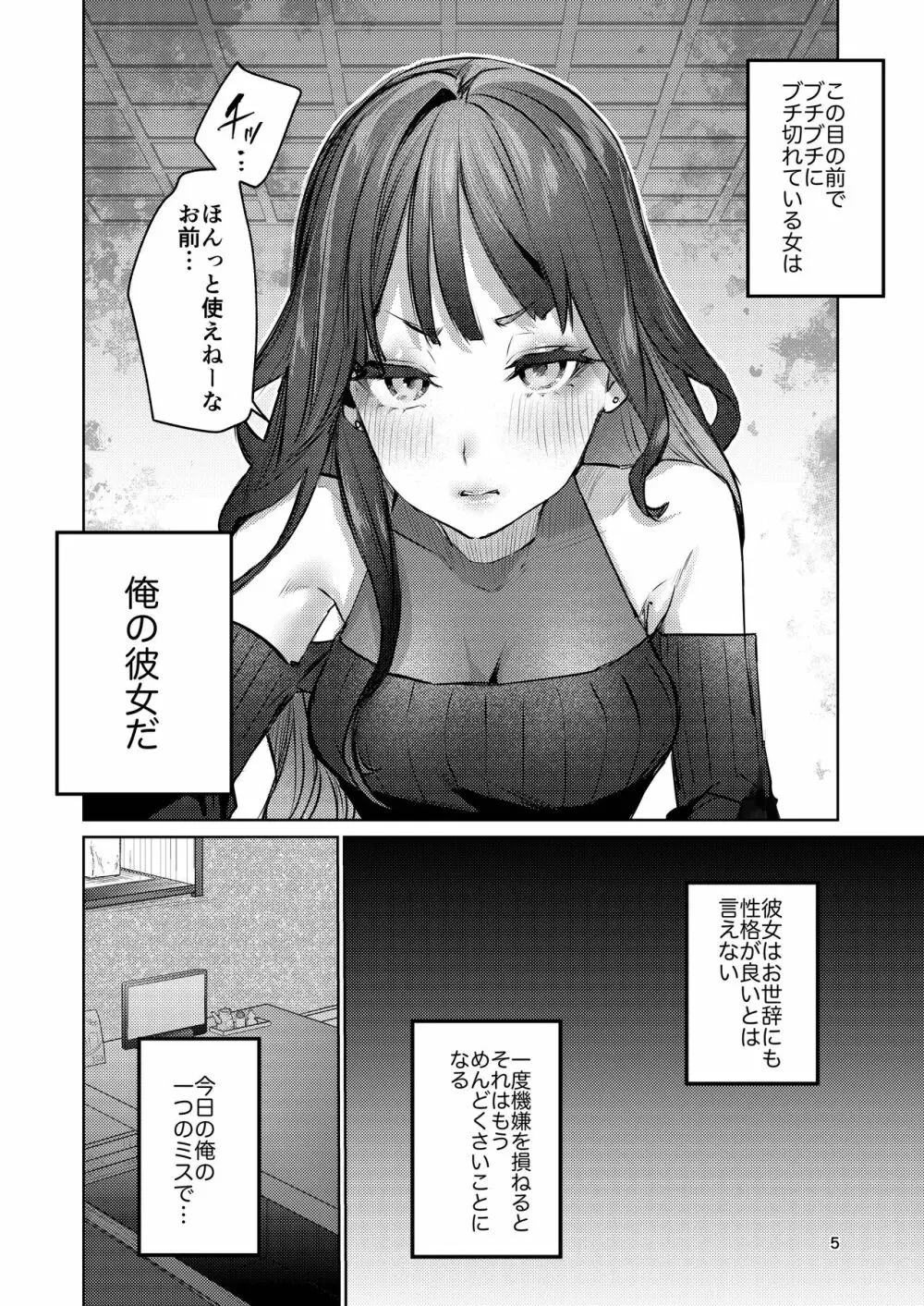 高飛車彼女の躾け方 Page.4