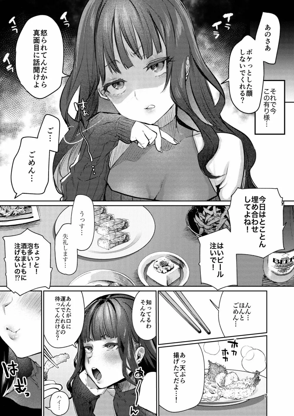 高飛車彼女の躾け方 Page.6