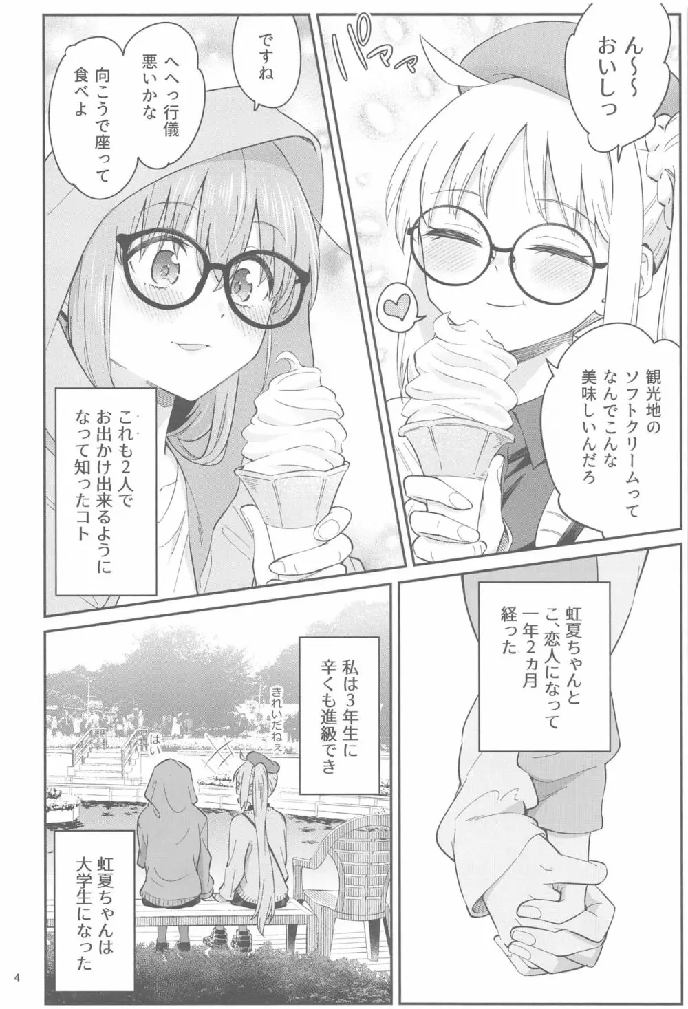 熱を交ぜて芯を溶かして Page.3