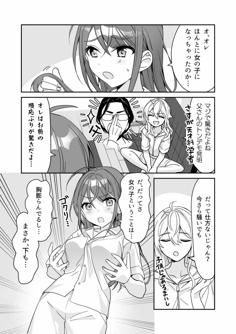 TSきょうだい Page.8