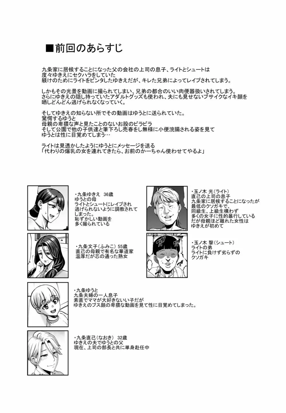 お前の母ちゃんイクときの顔すげぇブスだぞｗ2 + おまけ Page.2