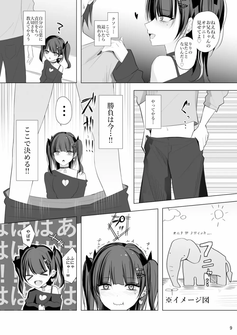 生イキ♡女子りりのちゃん Page.8