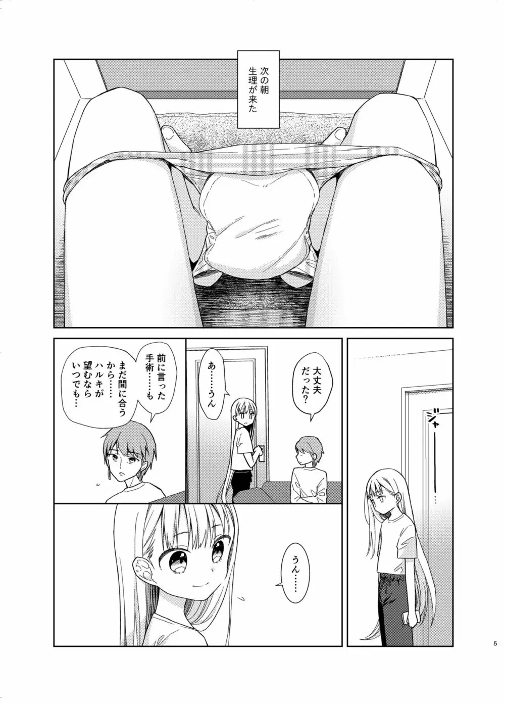 TS少女ハルキくん 5 Page.4