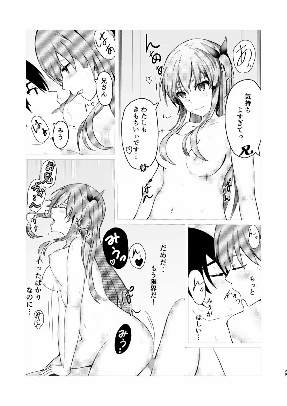 秘妹 -秘密な妹との関係- Page.29