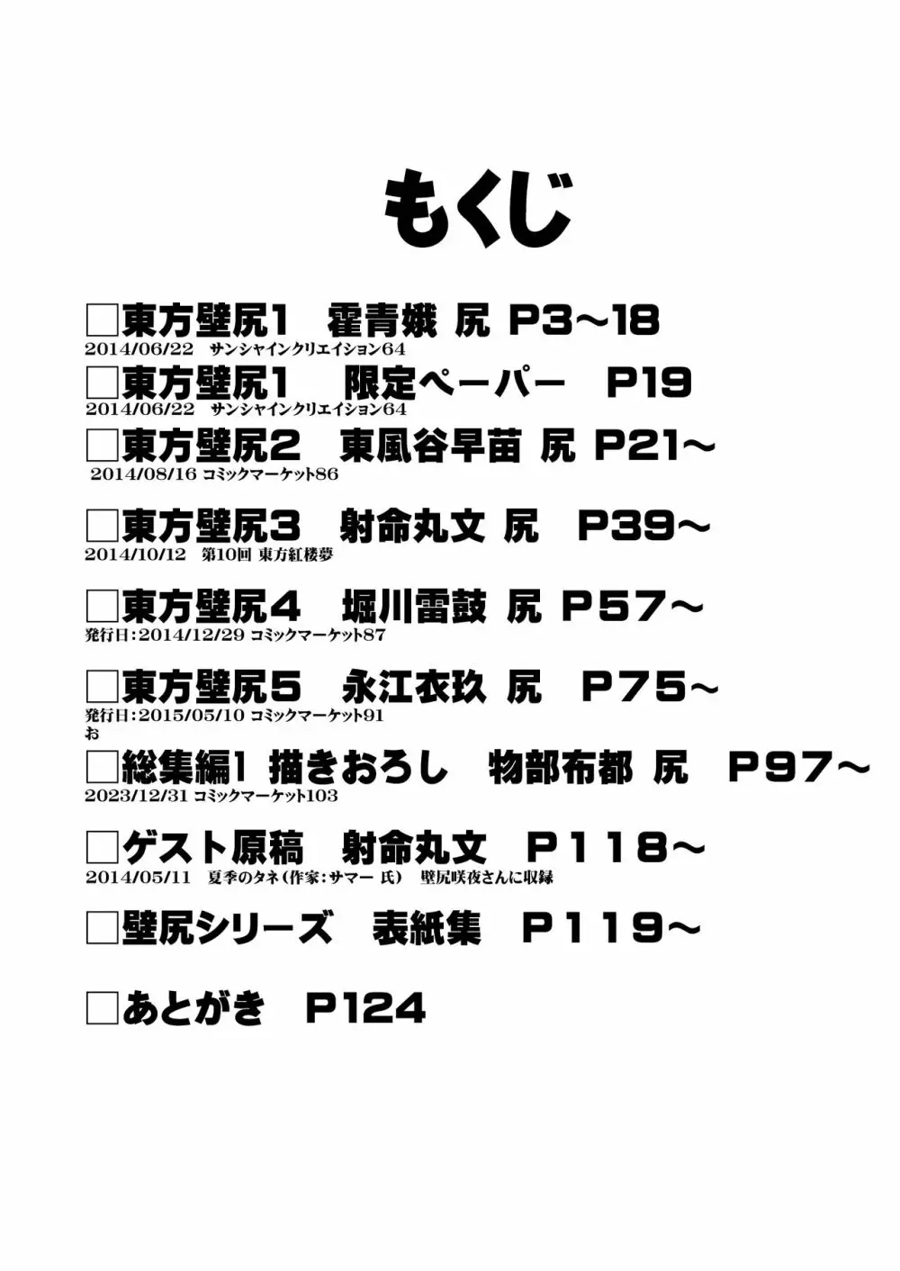 東方壁尻総集編1 Page.3