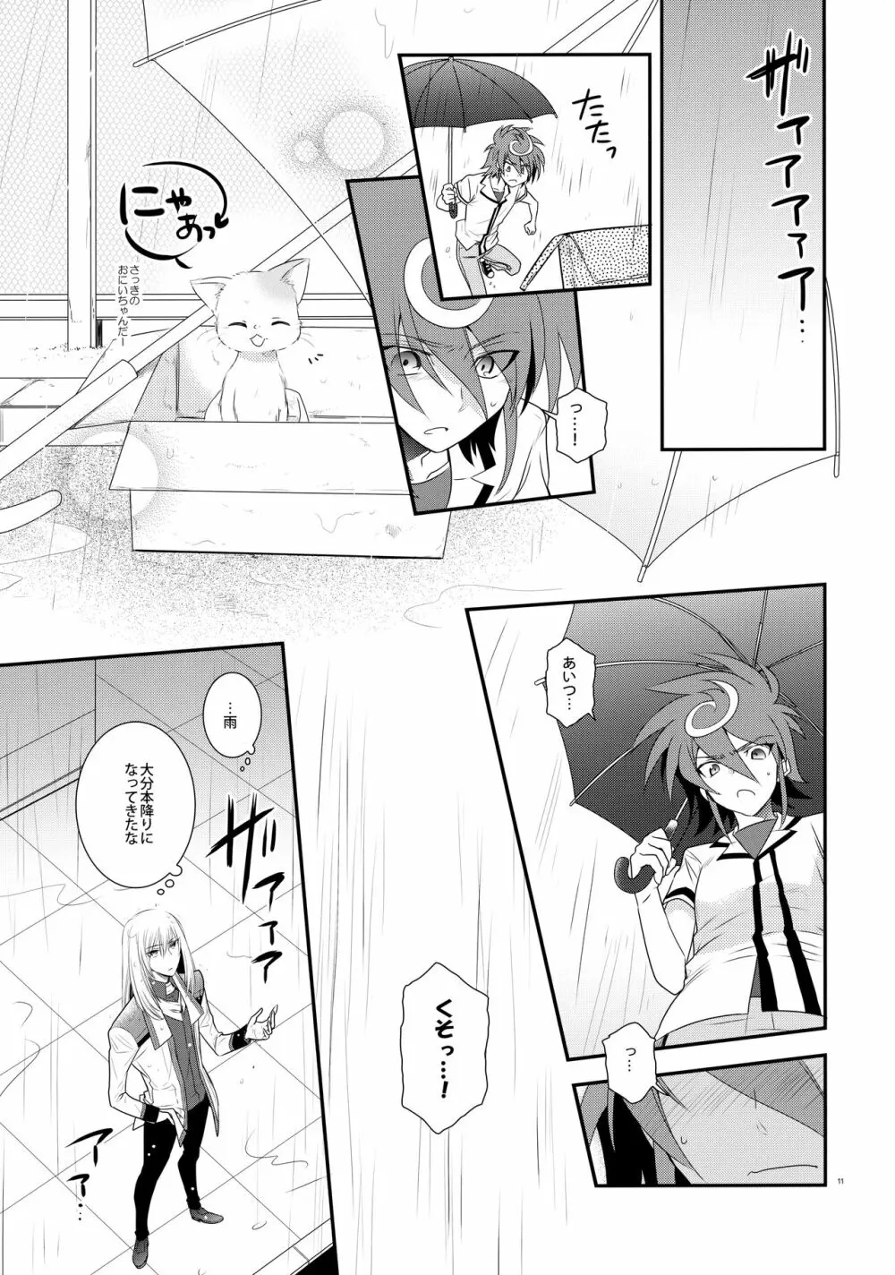 濡れ羽根の天蓋と迷い猫 Page.10