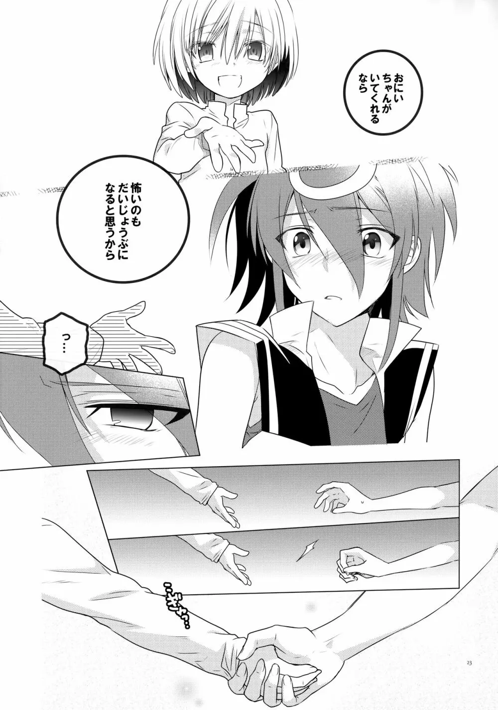 濡れ羽根の天蓋と迷い猫 Page.22