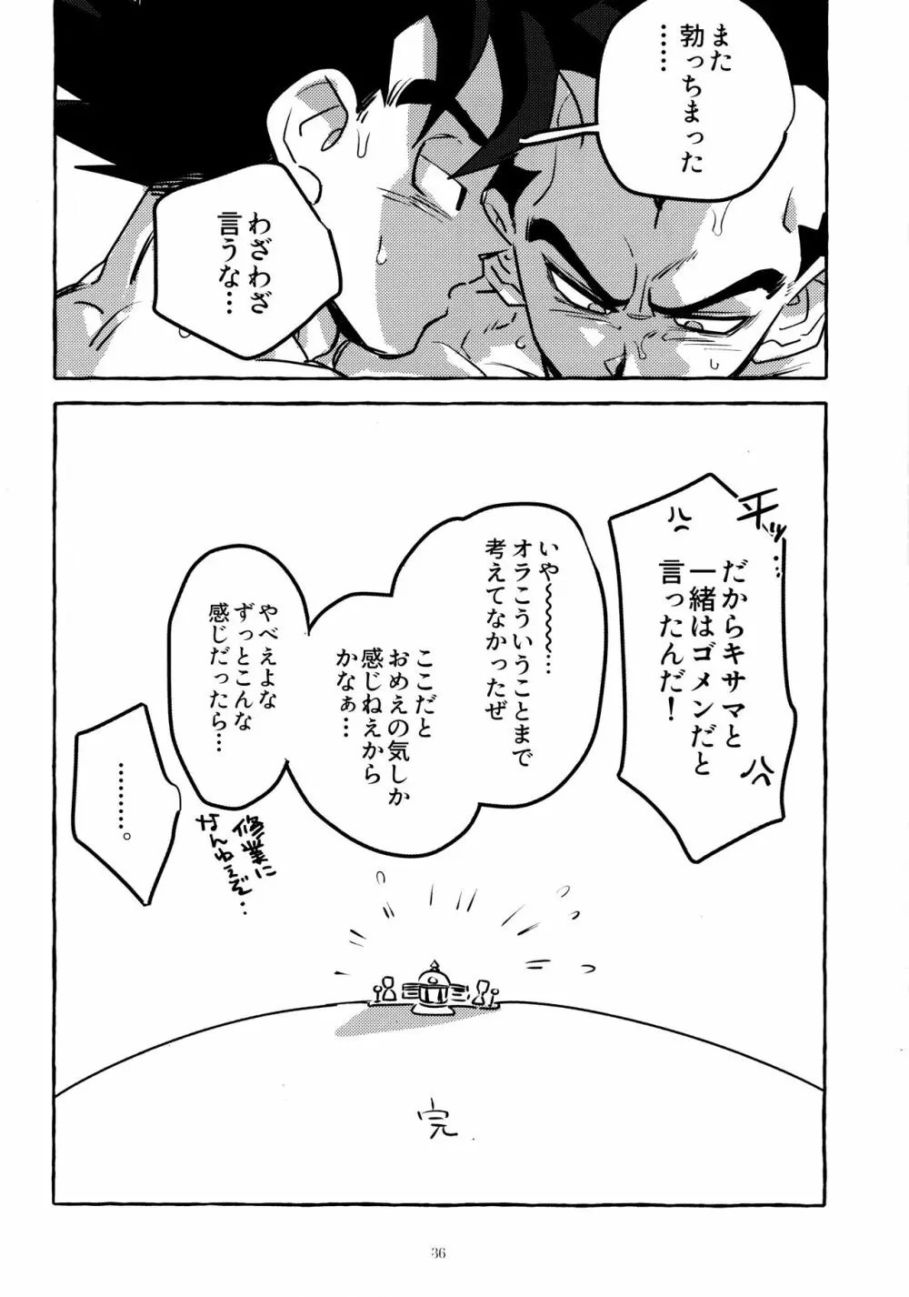 戦闘服を脱がさないで Page.35