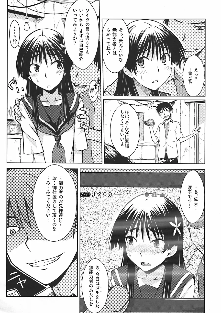 佐天涙子のかくしごと Page.8