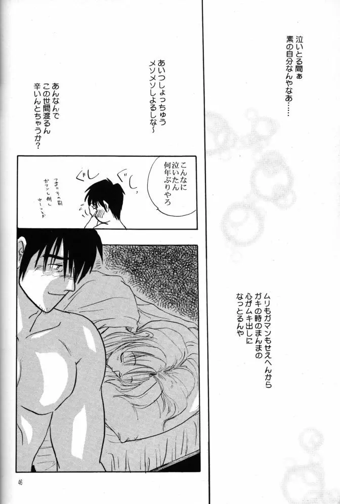 赤い薔薇、墓標に捧げて Page.45