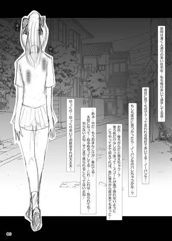 Risky Stroll - 露出少女沙織 Page.6