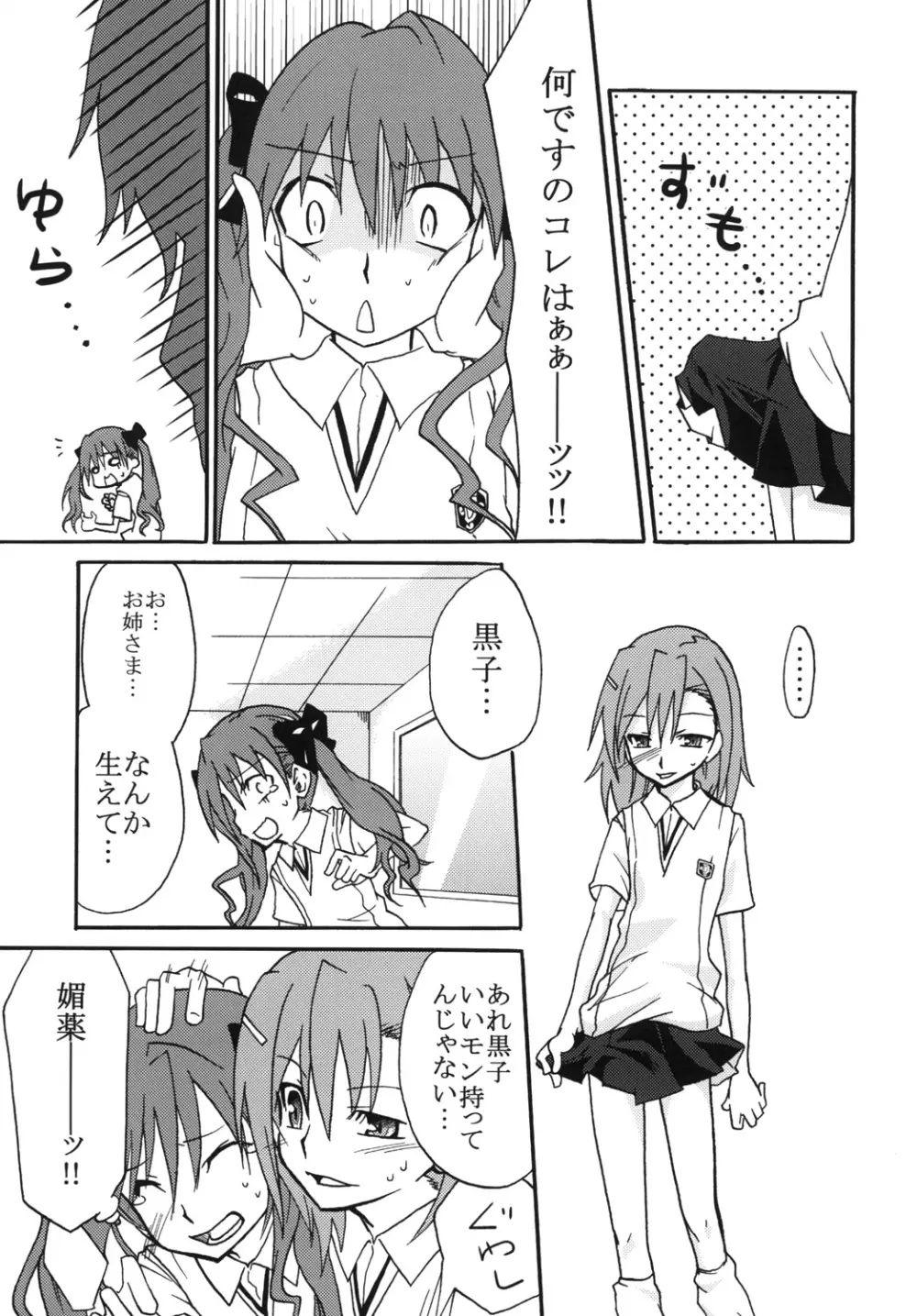 美琴と黒子がちゅっちゅする超電磁砲 Page.6