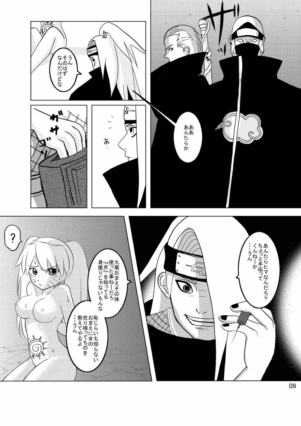 ミンナデナルコ～暁捕縛編～ Page.9