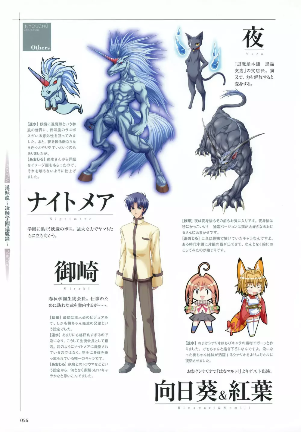 Aojiru Works Artbook Page.57