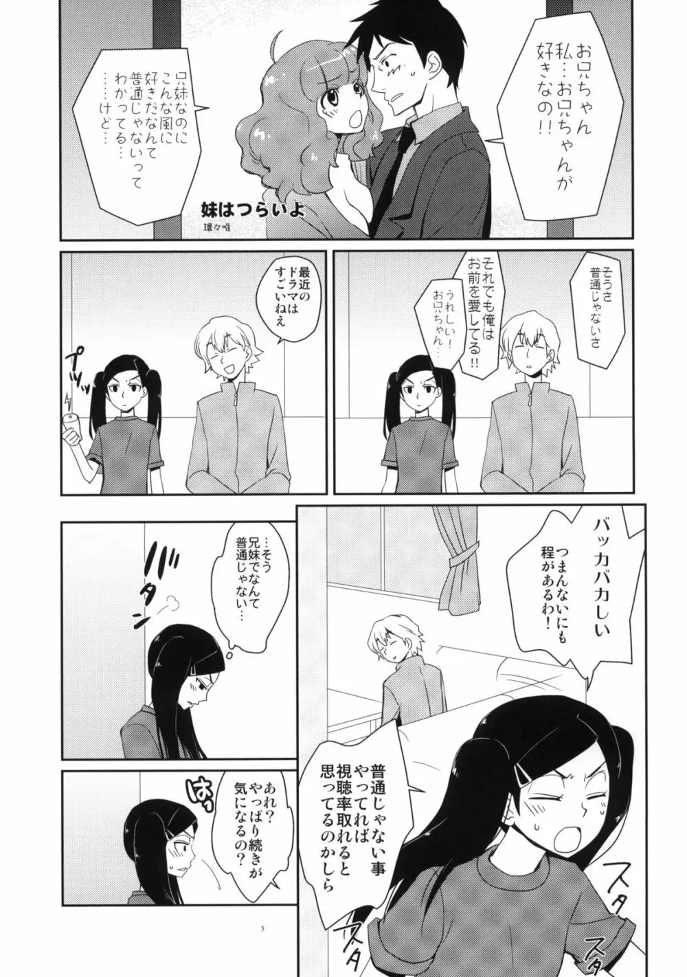 ツンな妹てつこ Page.4