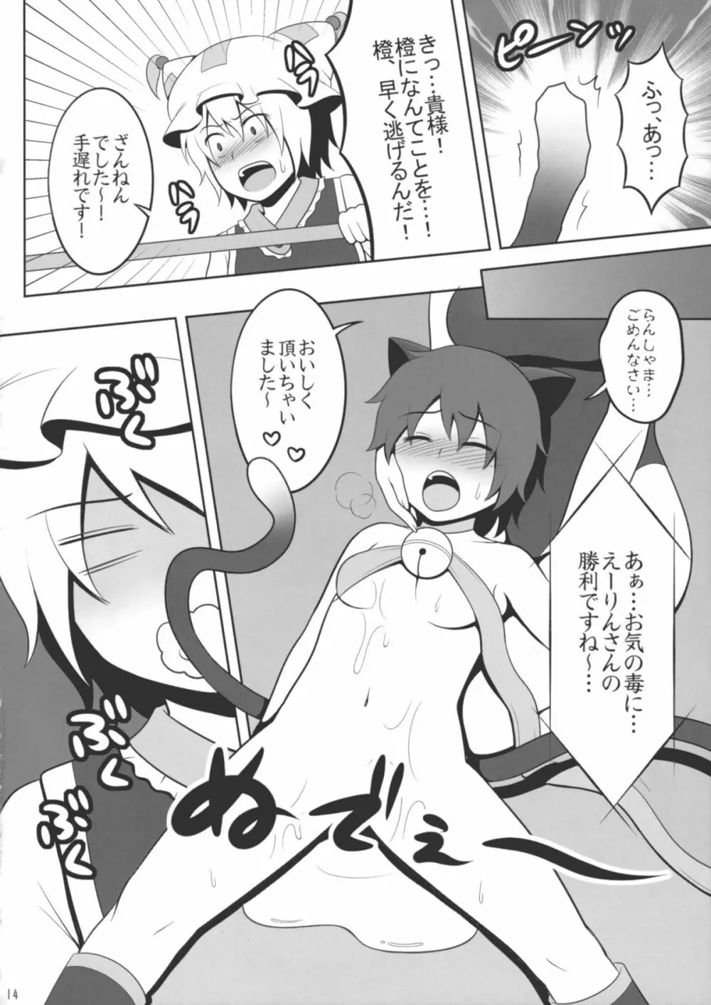 東方キャットファイトIV Page.13