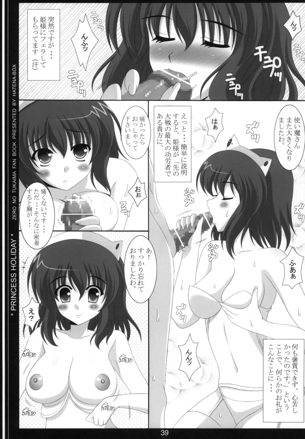 王女とメイドと使い魔 Page.38