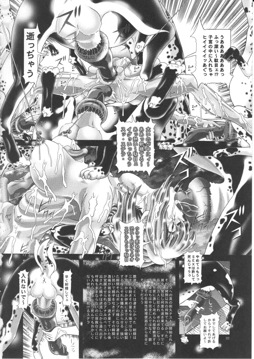 女性兵士ランダムヌード 第伍.九弐段 ステラ ルーシェ遍 Page.33