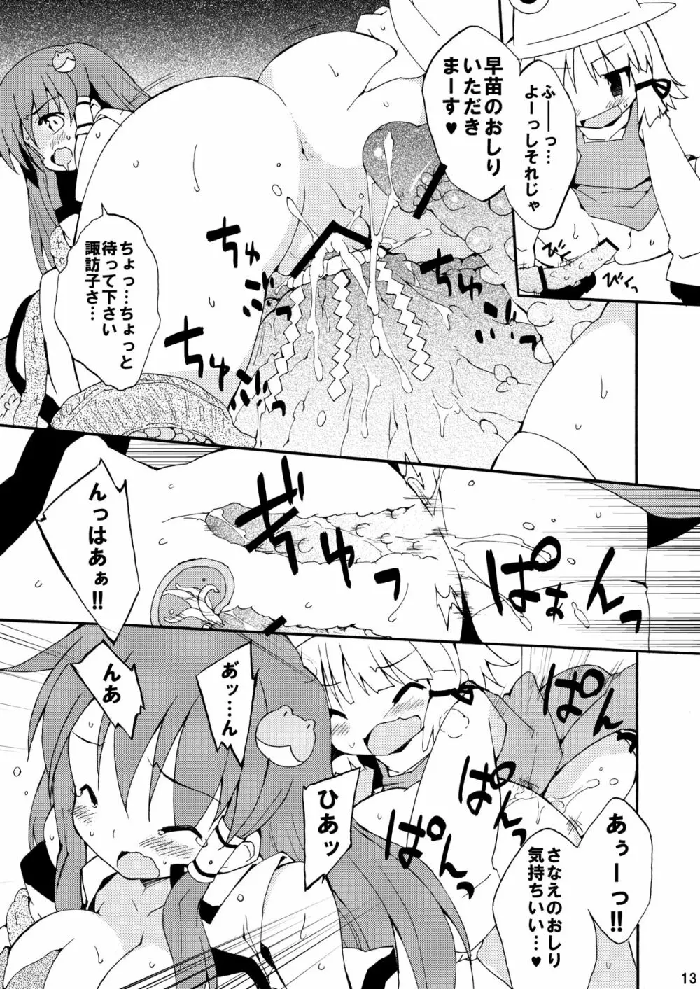 東風谷だヨ!全身修行 Page.12