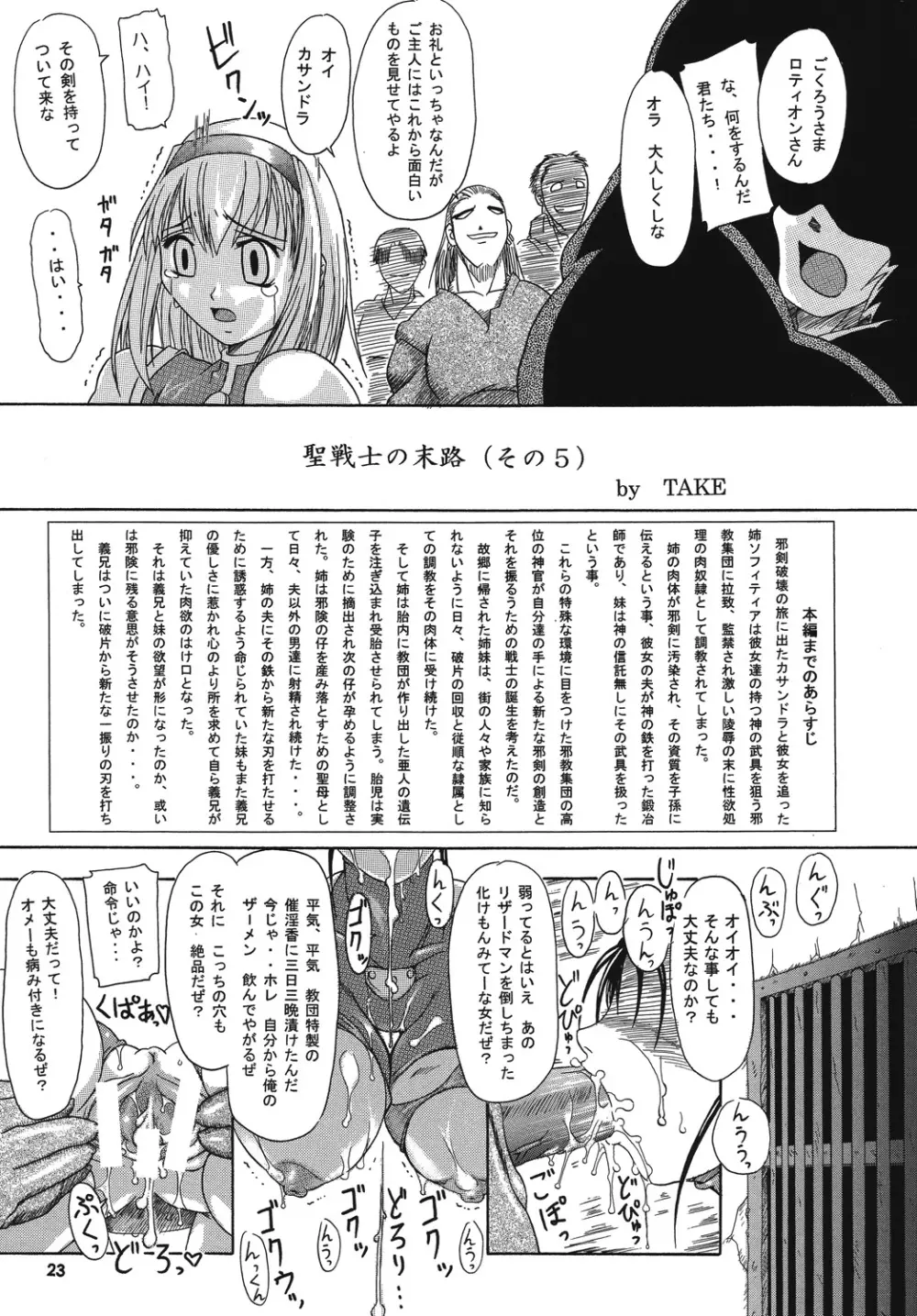 聖戦士の末路 - 邪剣の蠢動 - Page.22