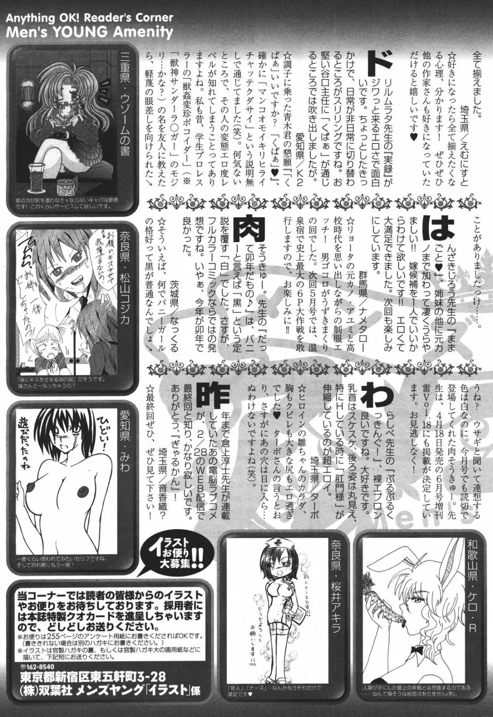 COMIC メンズヤング 2011年04月号 Page.252