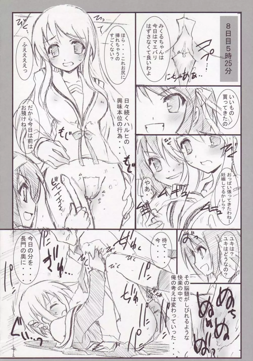 涼宮ハルヒのぺヤング Page.14