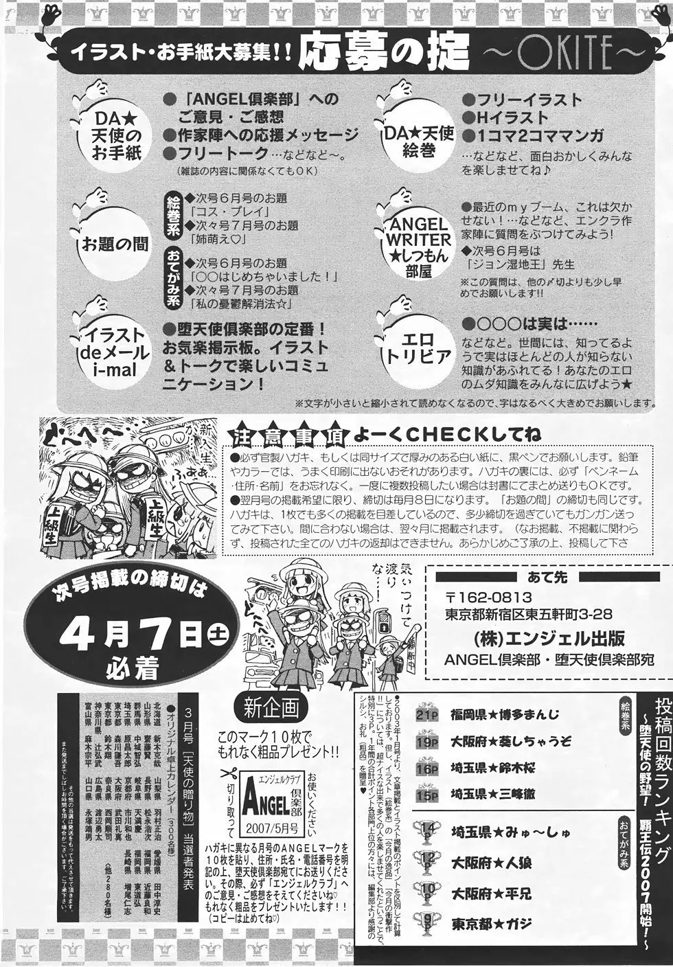 ANGEL 倶楽部 2007年5月号 Page.424